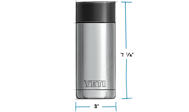 Yeti Rambler 12oz Bottle w/ HotShot Cap - The Compleat Angler